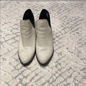 Off White snake skin booty - Steve Madden